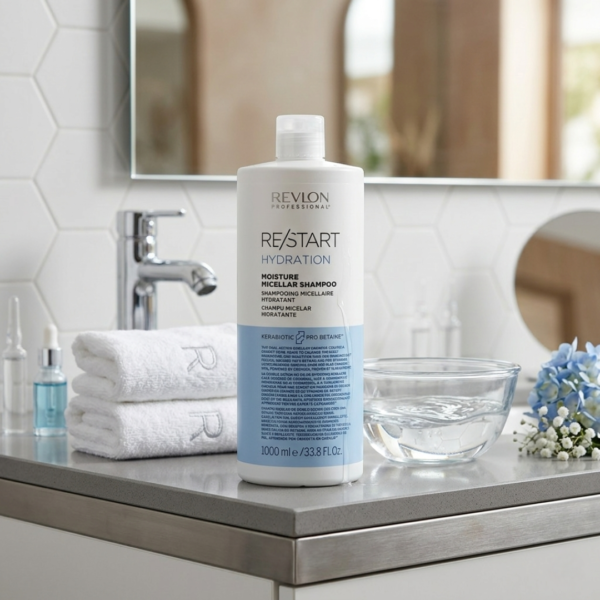 6 Shampoo Micellar Hidratante Revlon Re/Start Hydration 1000ml